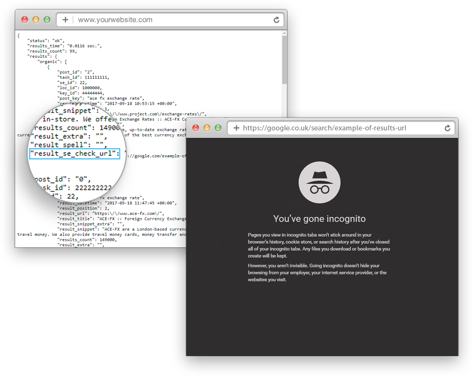 Why Do API Results Differ? 1 Incognito-window