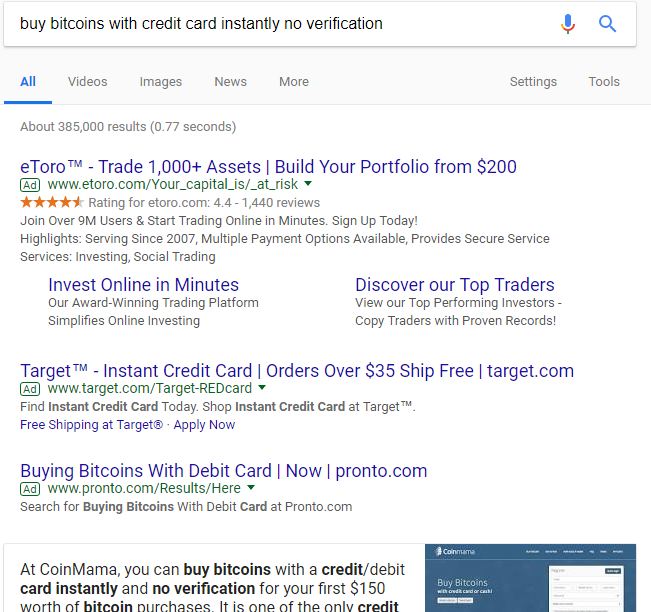 Google Restrictions Explained: Why You Do Not Get Any Search Volume For Your Queries 5 buy-bitcoins-credit-card