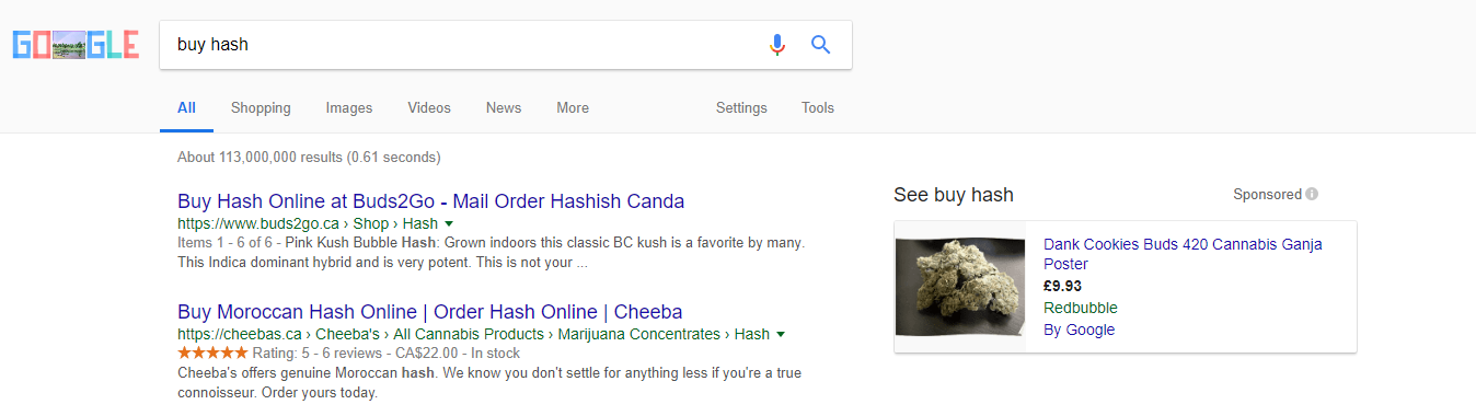 Google Restrictions Explained: Why You Do Not Get Any Search Volume For Your Queries 3 ganja-google-shop
