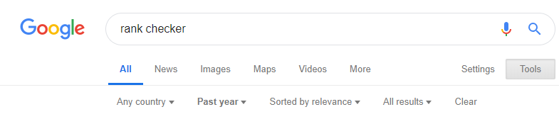 What Are Search Engine Parameters And How to Use Them With SERP API? 7 past year filter