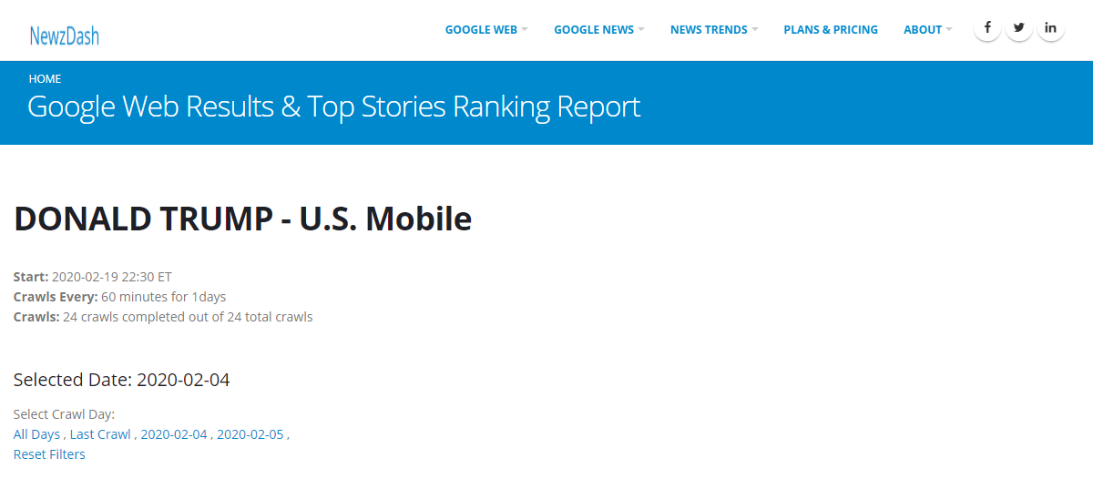 5 Marketing Automation Solutions You Can Build With SERP API 12 Google Web Results Top Stories Ranking Report 1