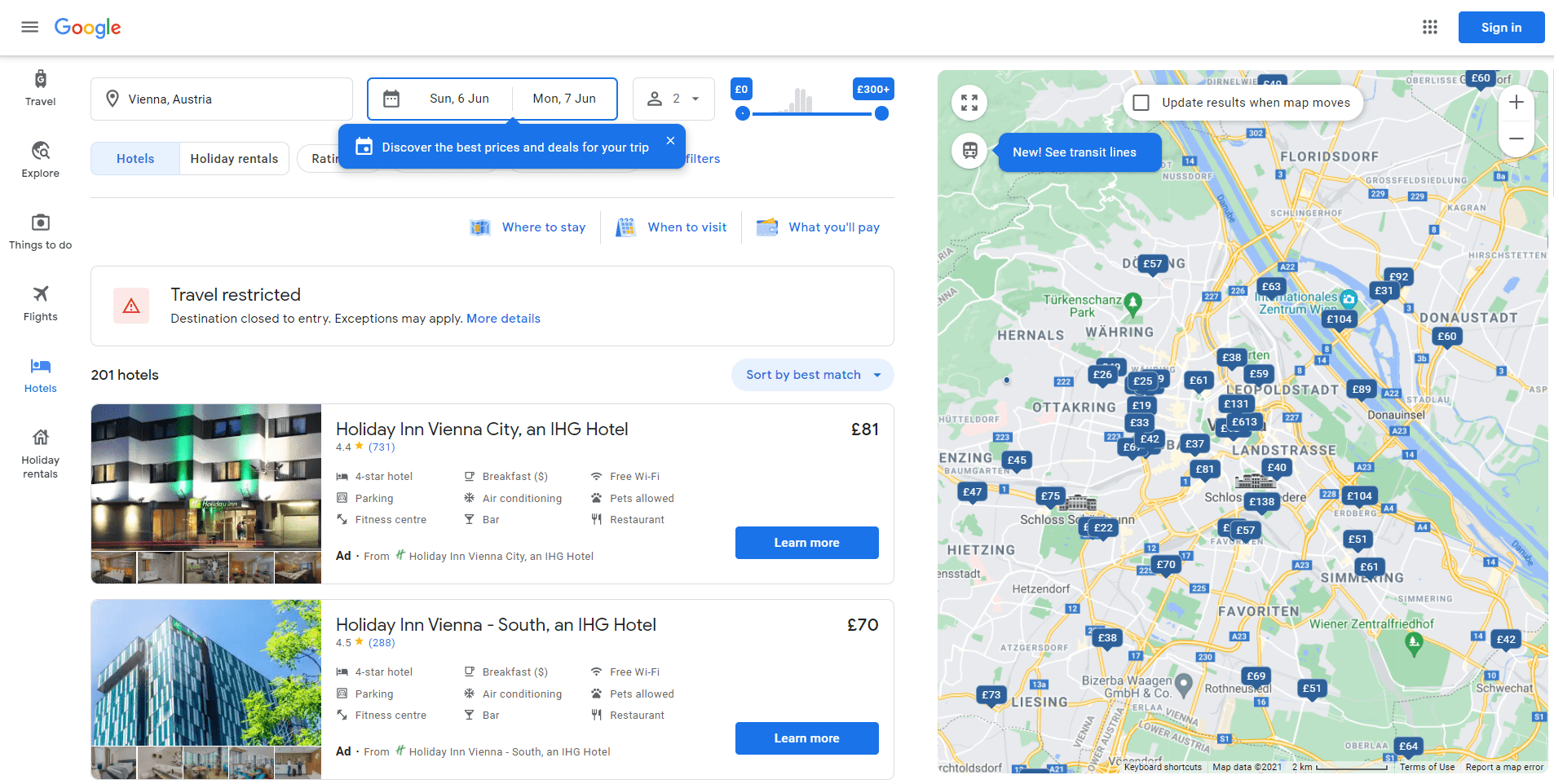 Get Hotel Rate & Pricing Data from Google with API by DataForSEO 3 dfs hotel search 2