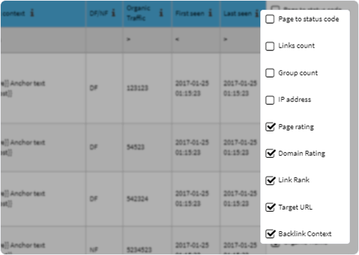 5 Backlink Audit Features You Can Develop In a Month 11 rp referring pages table hidden columns
