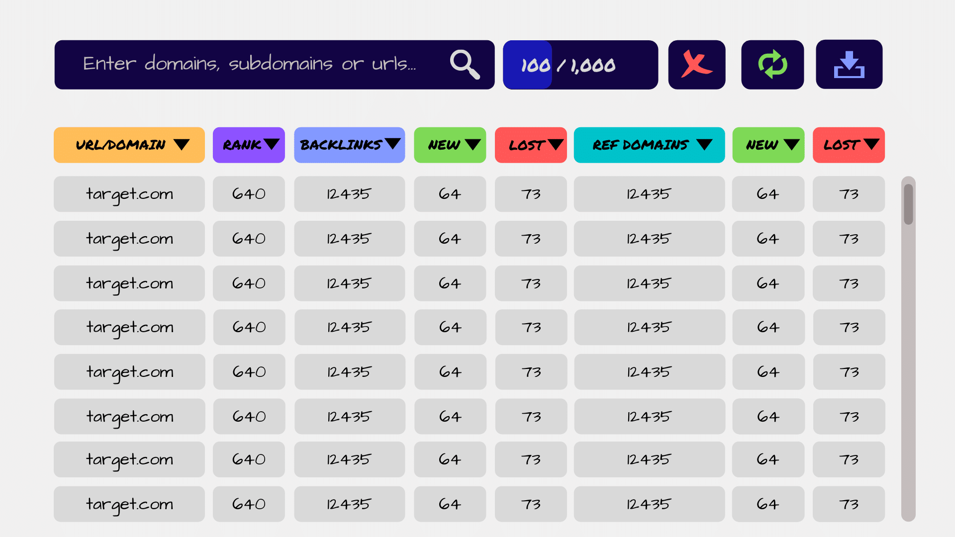 Analyze Backlink Profiles in Bulk with DataForSEO Backlinks API 3 bulk backlink analytics