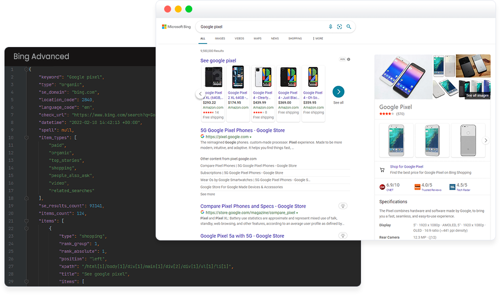 Get real-time results