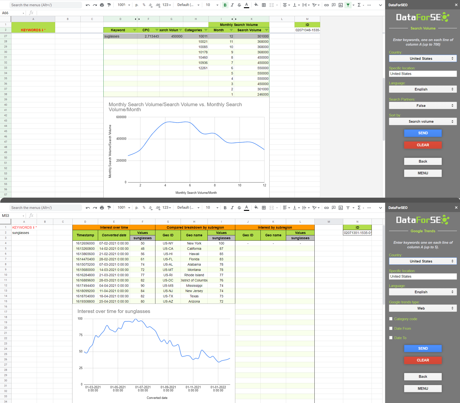 How to Get Google Trends Data with API: 3 SEO Use Cases 5 search interest vs search volume