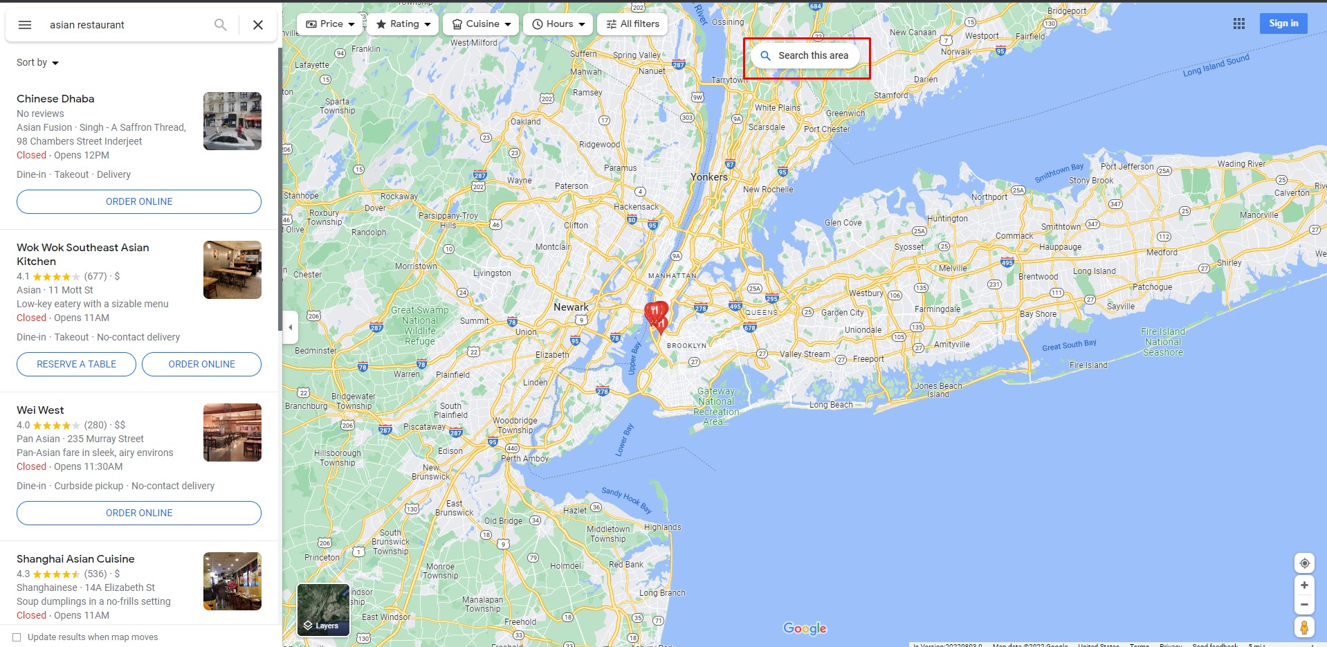 Google Maps API: how to verify the accuracy of provided results 8 step 7