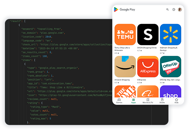 App Data Play Store App List