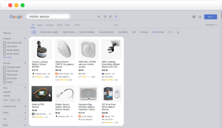 Seller Info in Popular Products SERP Feature 1 popular products