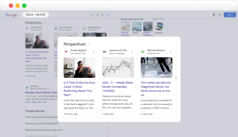 perspectives-element perspectives element