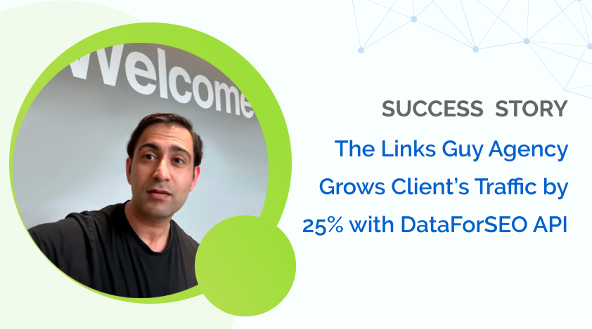 TheLinksGuy and DataForSEO API
