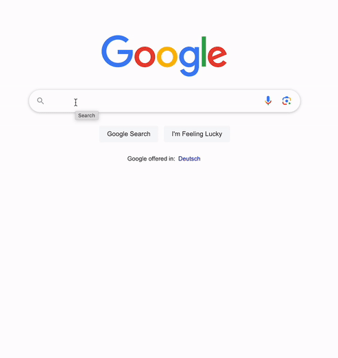 google autocomplete 1 example