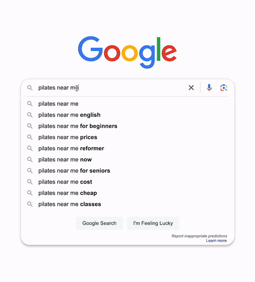 google autocomplete ideas