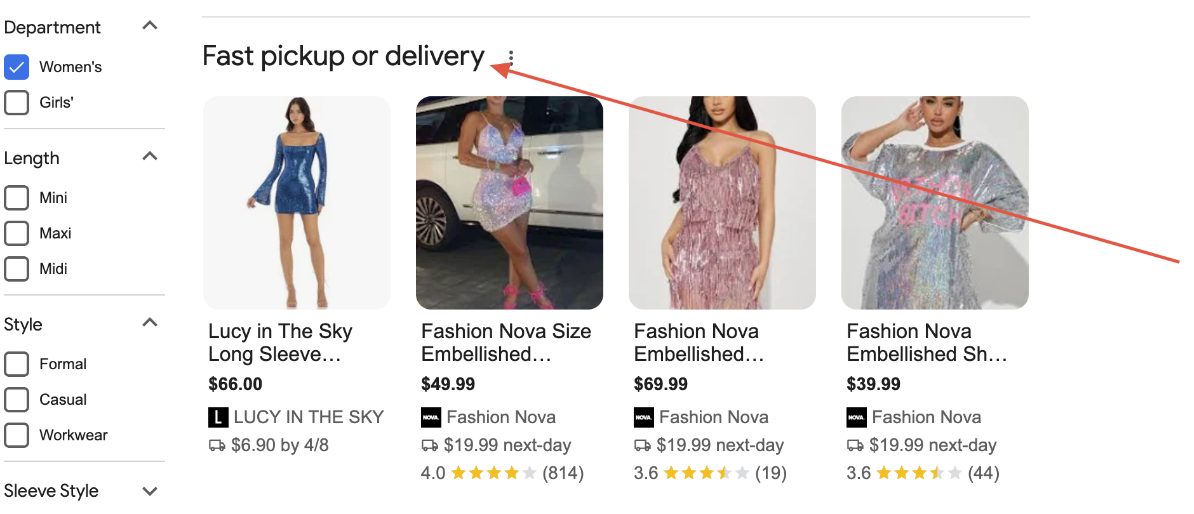 Title and Images for Popular Products in SERP 1 popular_products with title