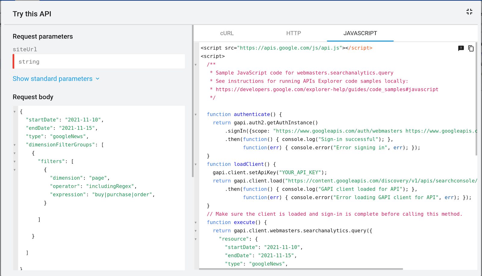 Maximizing News Visibility on Google: SEO & Tracking with APIs 8 search console api google news