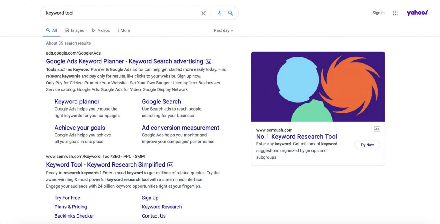 Yahoo! Search Engine Parameters and How to Use Them 1 Знімок екрана 2024 04 23 о 14.30.45
