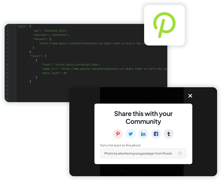 Pinterest API img