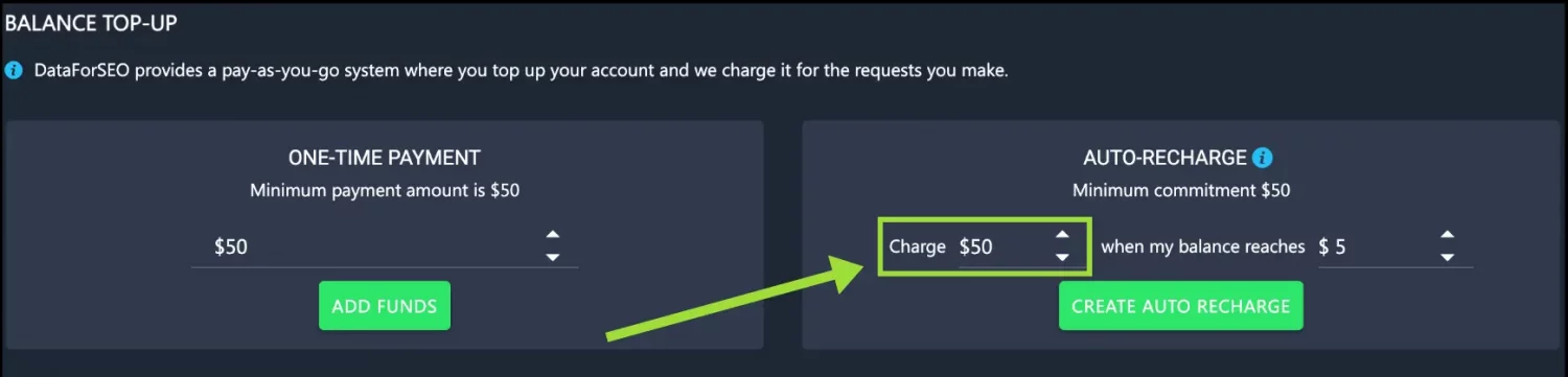 How to set an auto-recharge for my account? 2 Auto Recharge