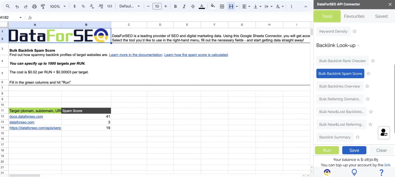 How to Ace Technical SEO Optimization for Shopify using APIs 3 Backlink-Spam-Score
