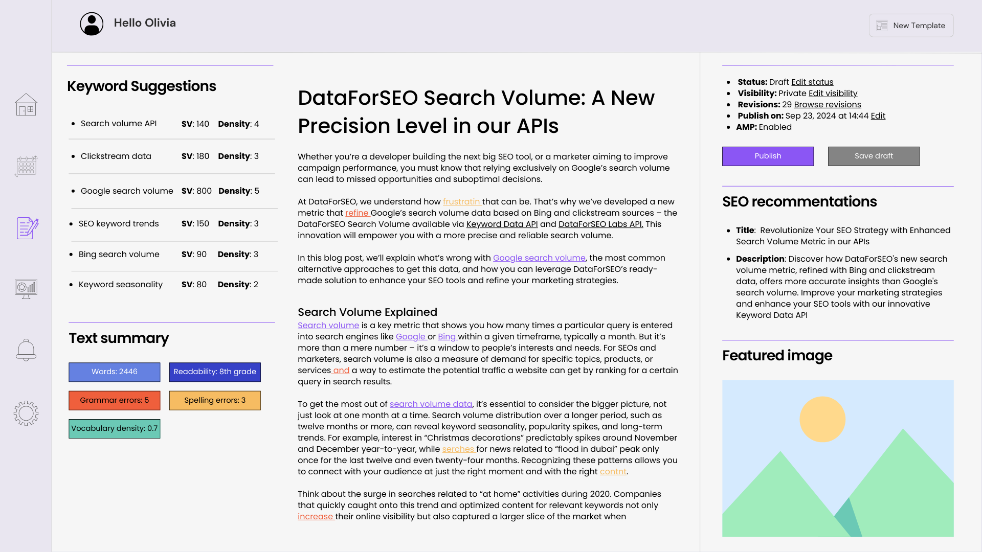Building Advanced Marketing Tech Tools with APIs 7 Content Marketing Planner DataForSEO API 2