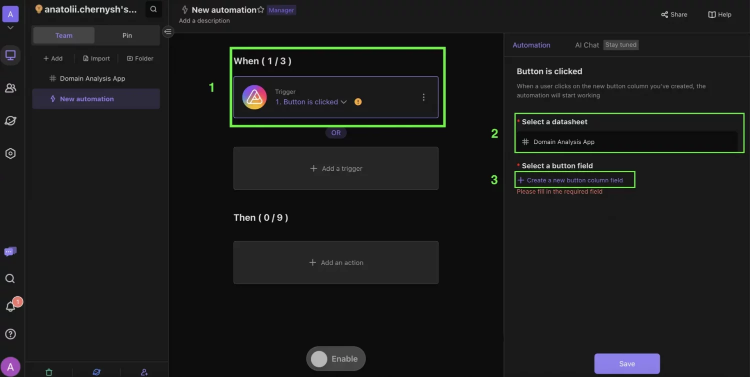Simple Domain Analysis App with DataForSEO API & Make 3 3