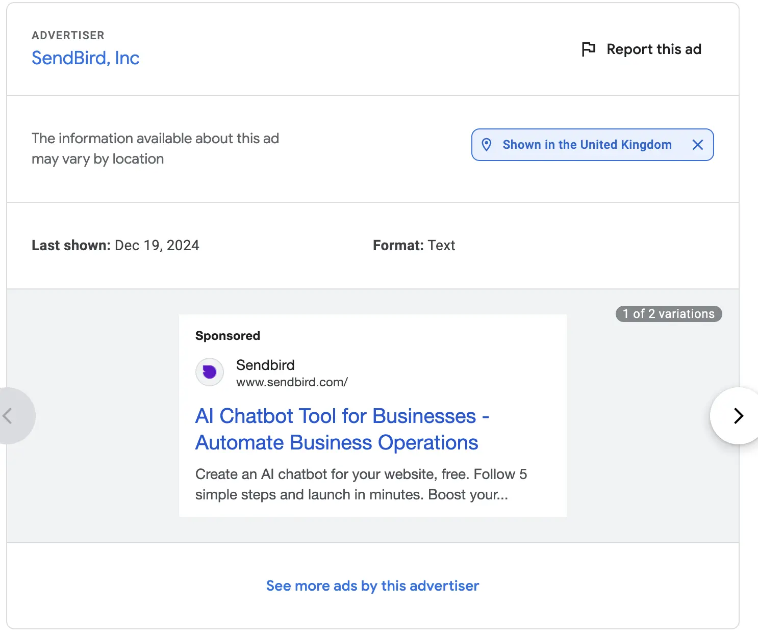 Uncover Competitor Advertising Strategies with Google Ads Transparency and APIs 6 Ads Transparency 5