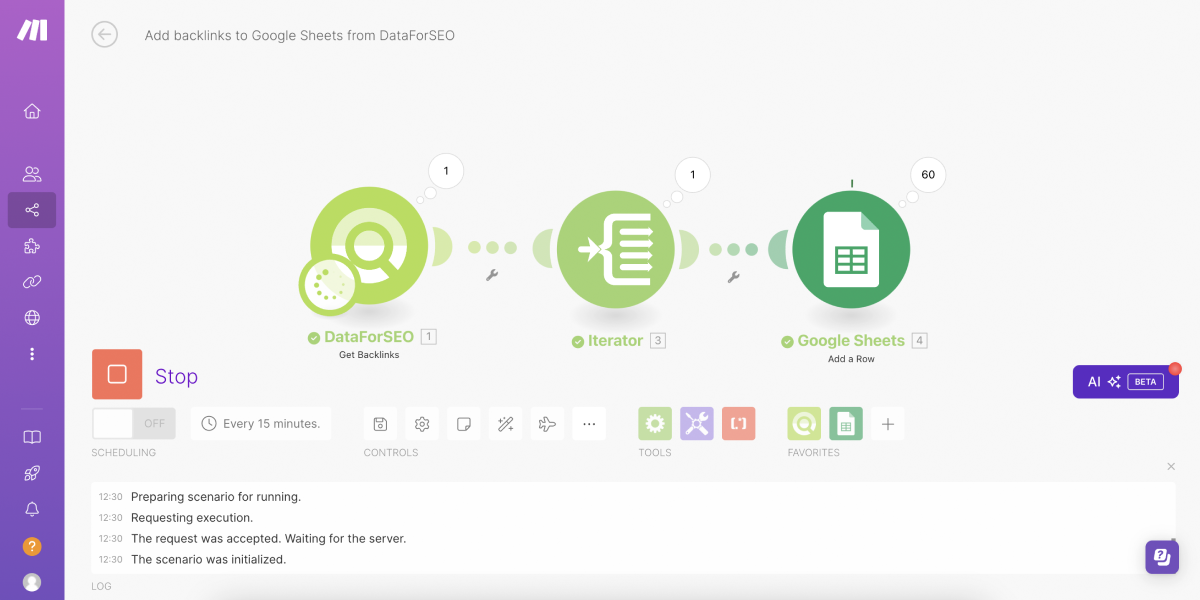 A Kickstart Guide to Using DataForSEO APIs 15 Make-Integration-Guide
