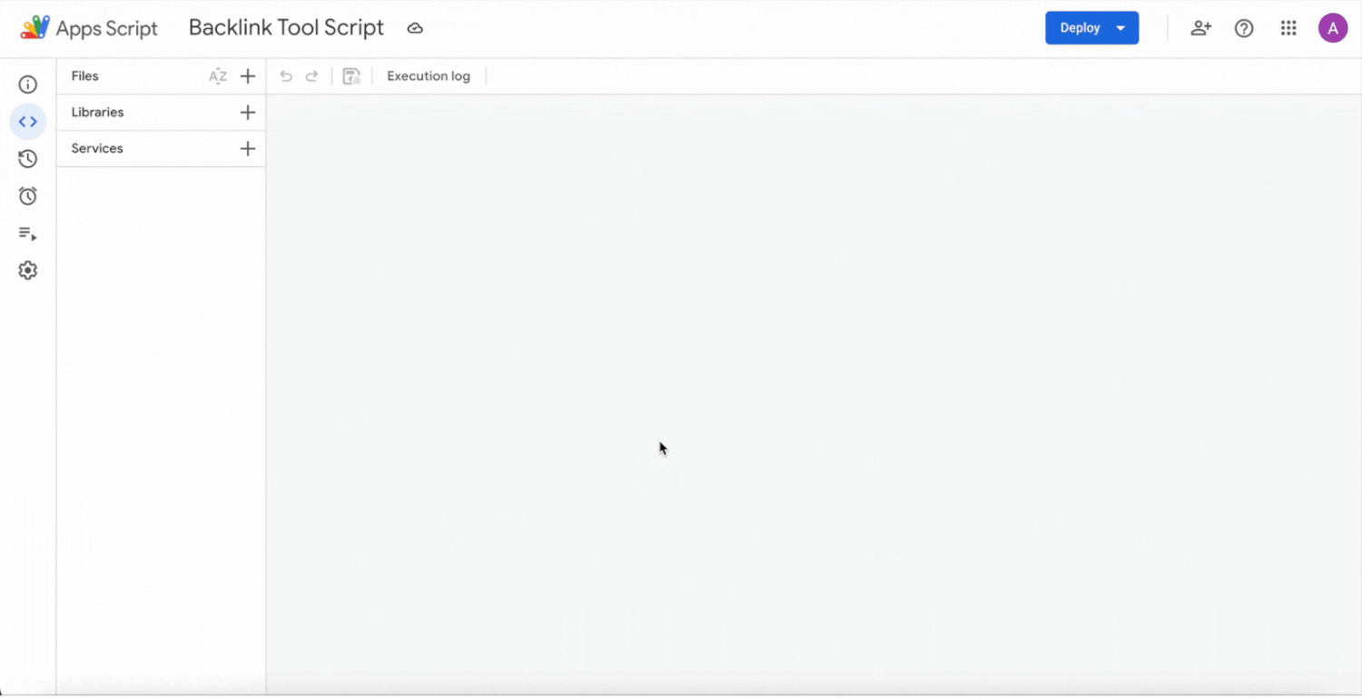 Analyze Backlinks in One Click with DataForSEO and Google Sheets Apps Script 5 Project-Settings