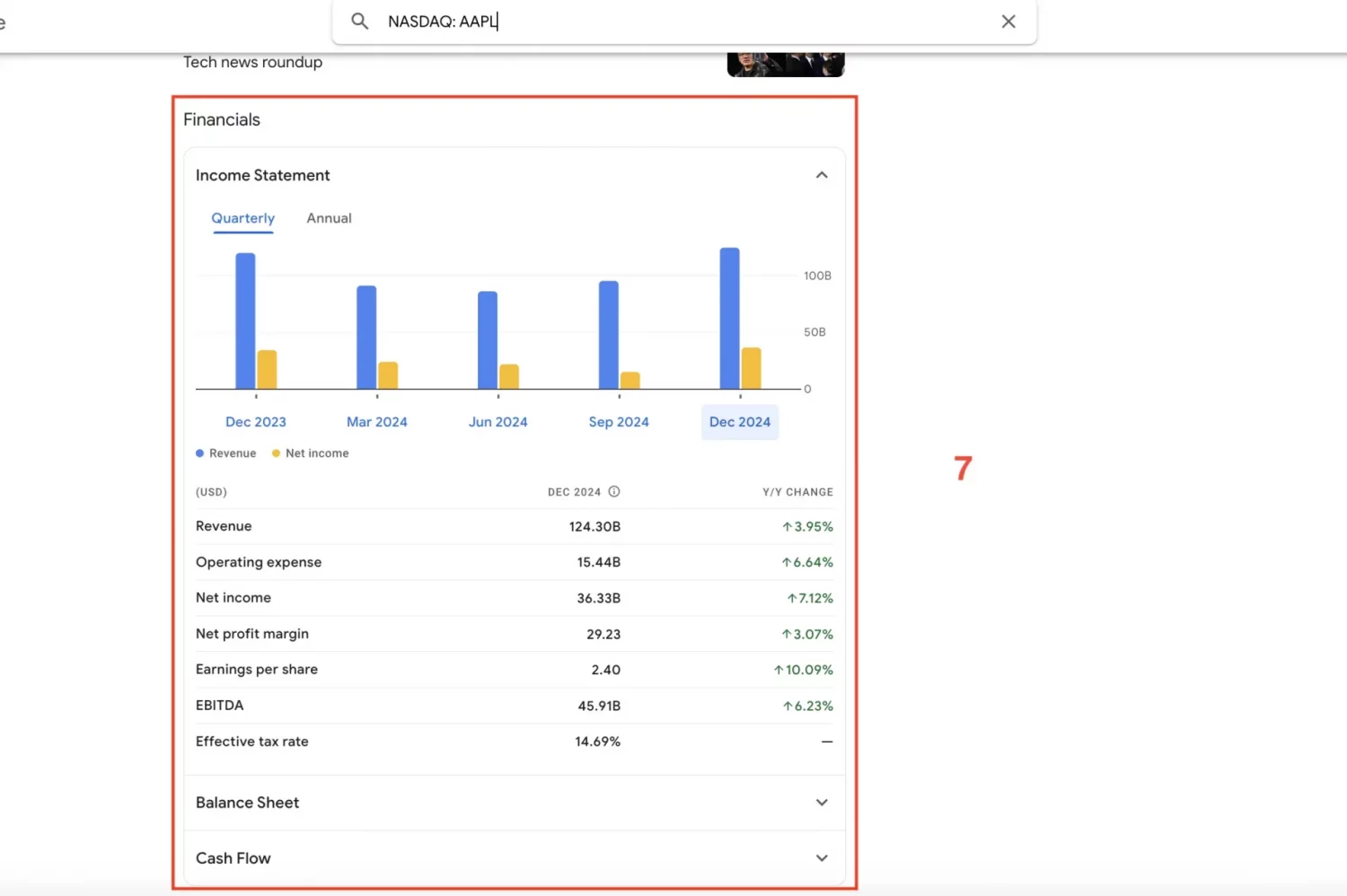 What data can you get from Google Finance with Google Finance API? 11 GF-Quote-3