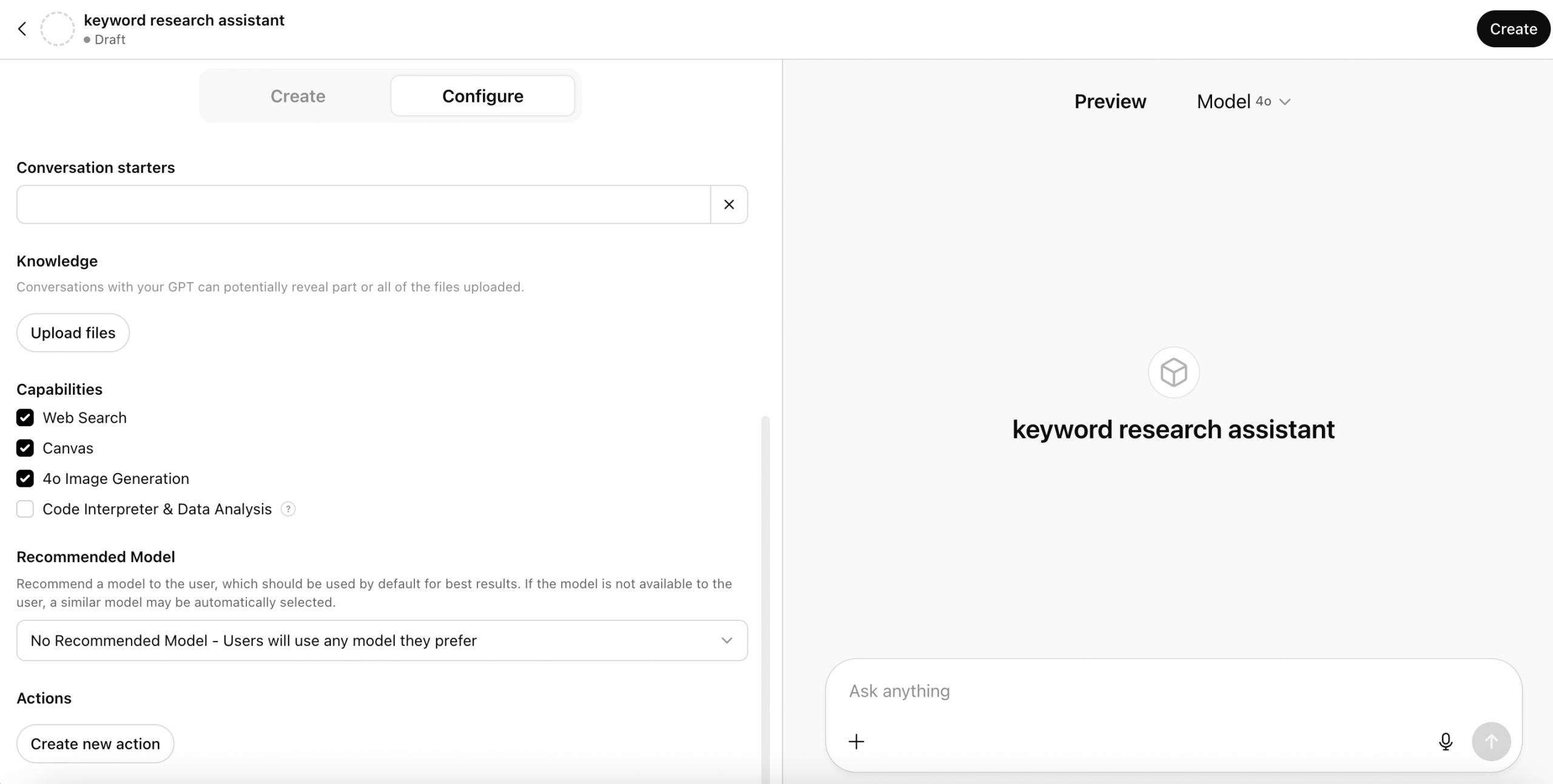 How to connect DataForSEO to ChatGPT in 2 minutes 2 Screenshot 2025 06 13 at 16.58.47 scaled