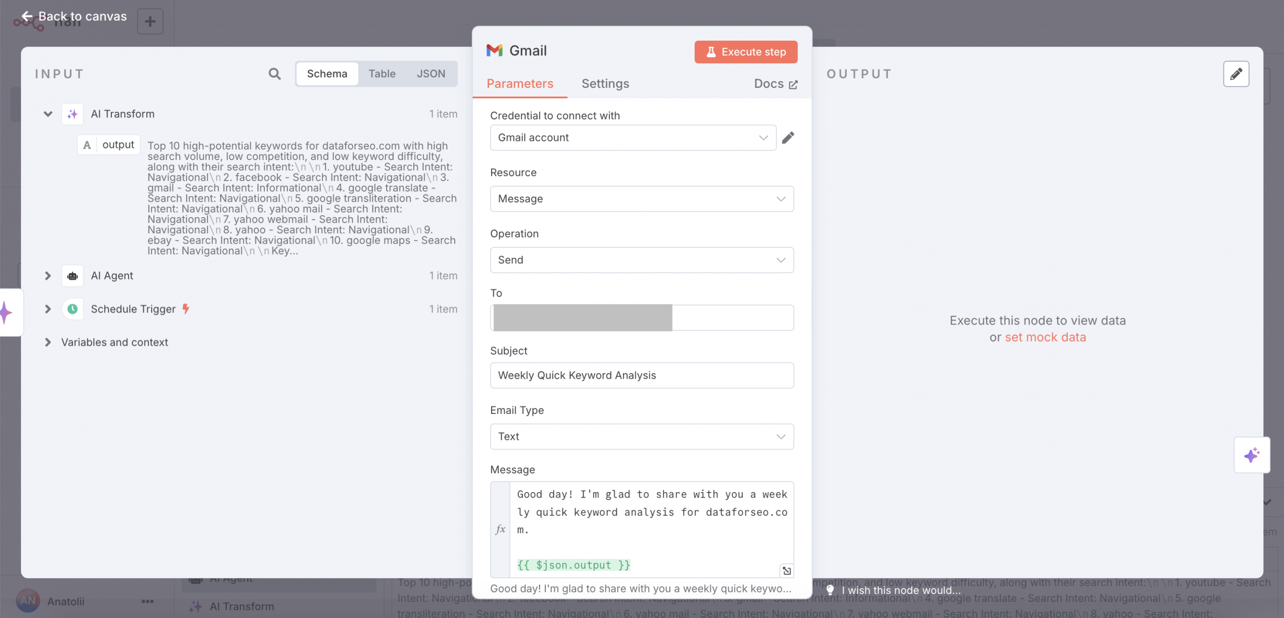 DataForSEO MCP Server: Bridging the Gap Between AI Models and SEO Data 13 gmail node