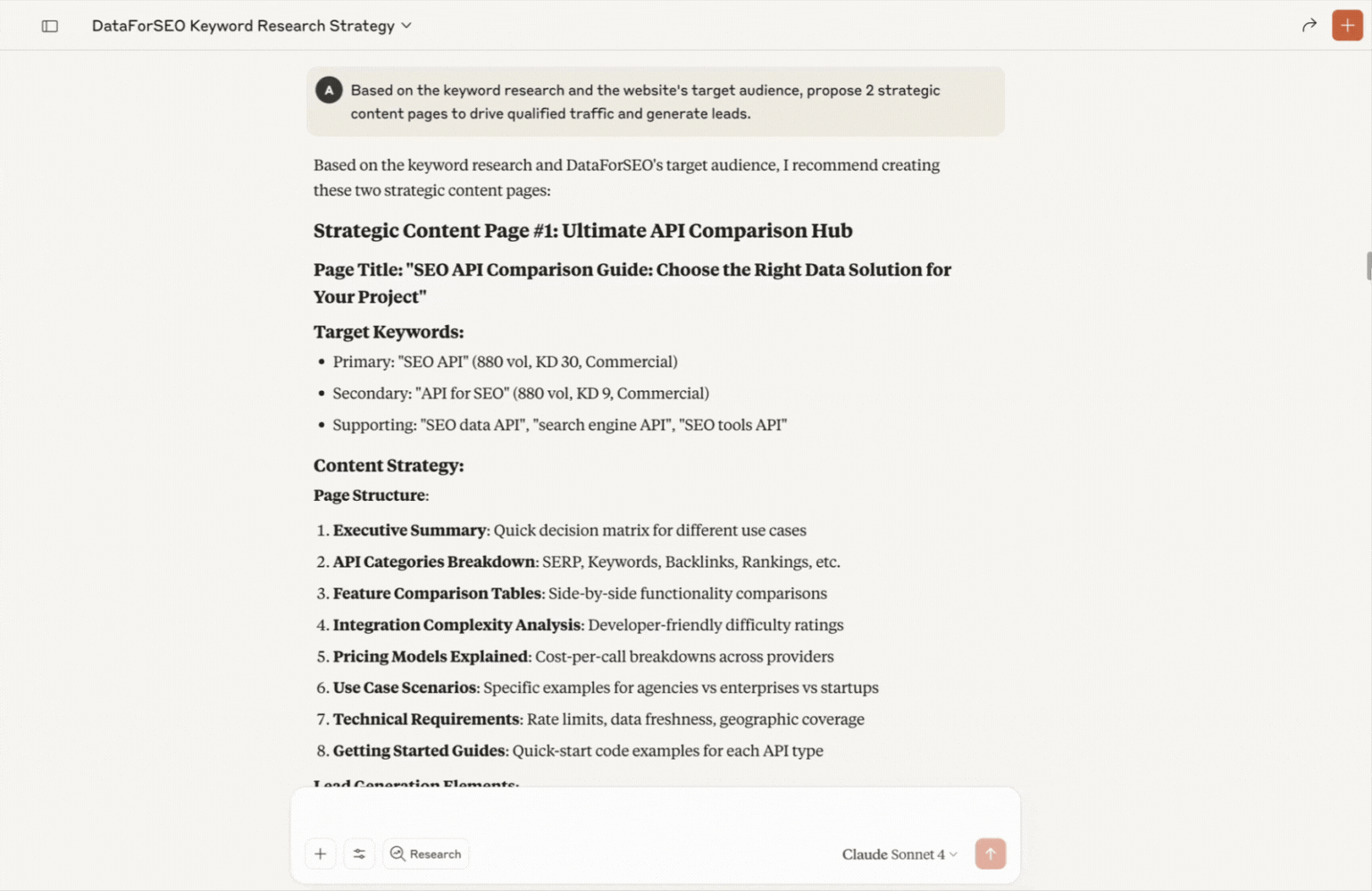 How to Create AI Content Strategy with DataForSEO & Claude (Fast), By Daniel Schoester 2 Content Pages